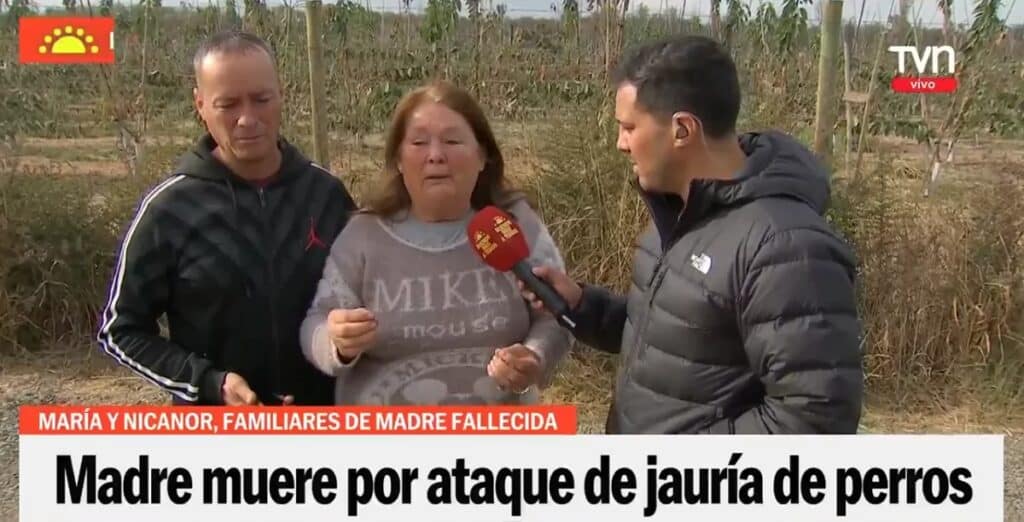 mujer atacada