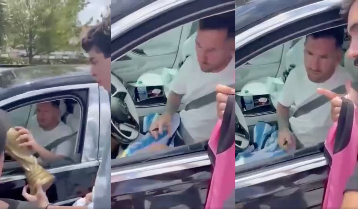 La reacción de Messi que se volvió viral por esta desagradable situación