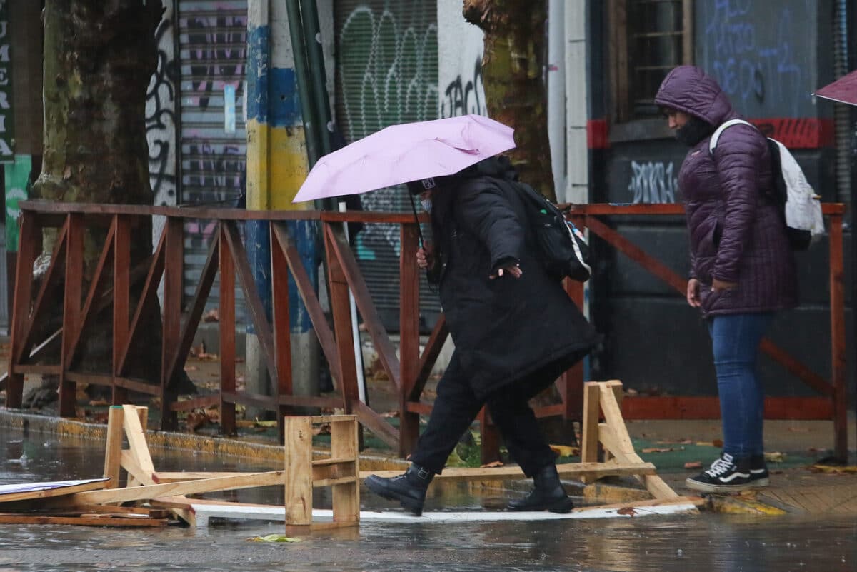 Cuándo llueve en Santiago