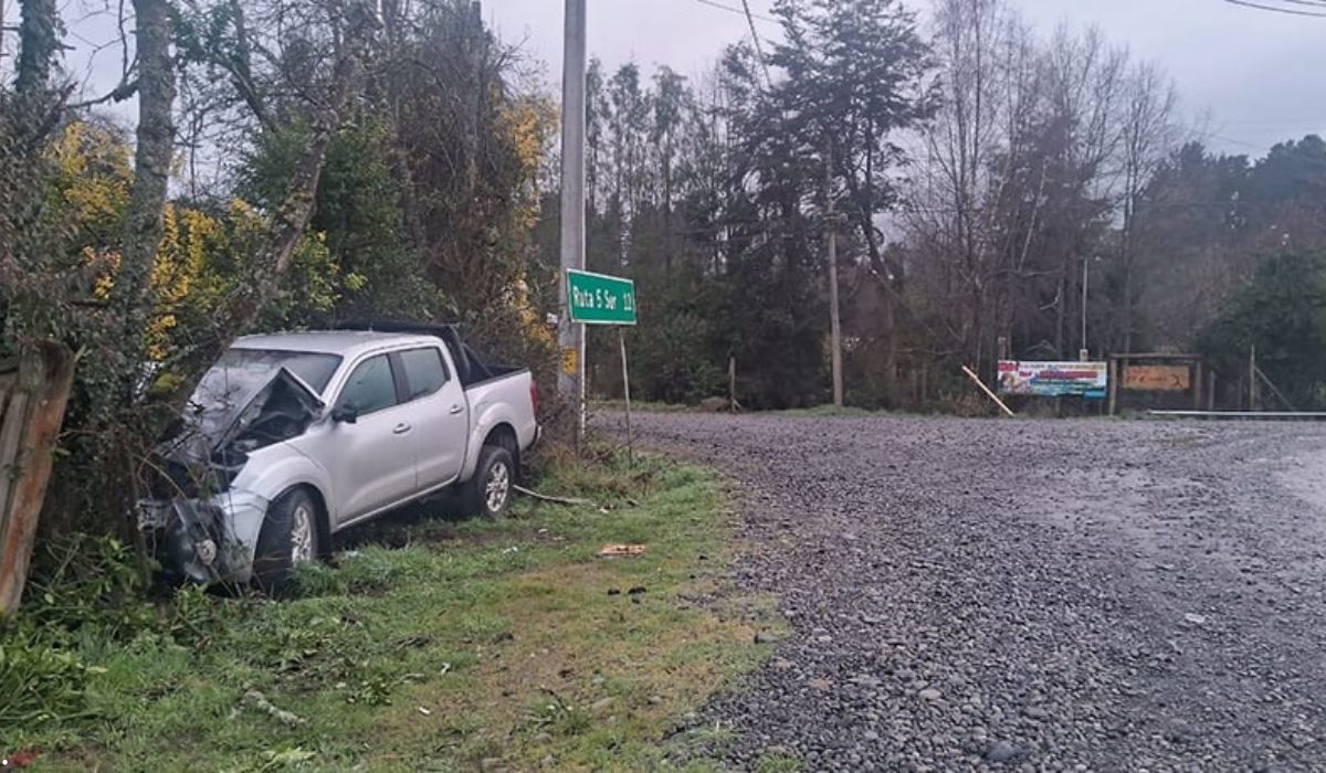 Con arresto domiciliario quedo conductor que provoco la muerte de un profesor en Osorno