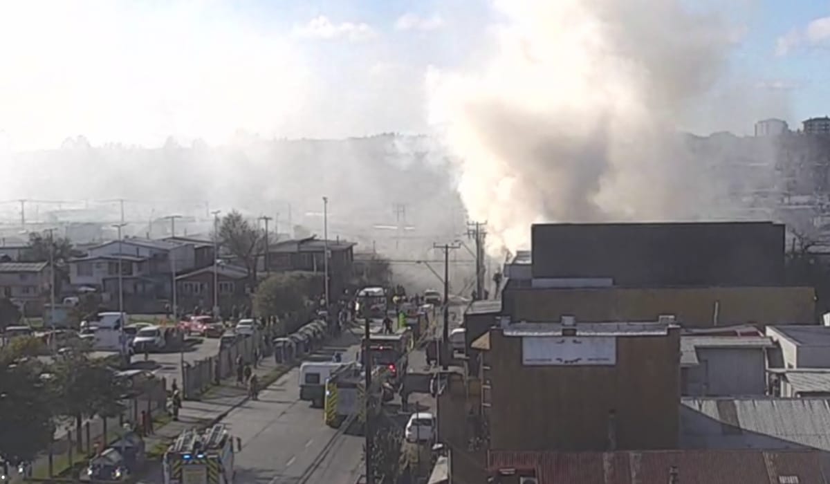 Puerto Montt Incendio