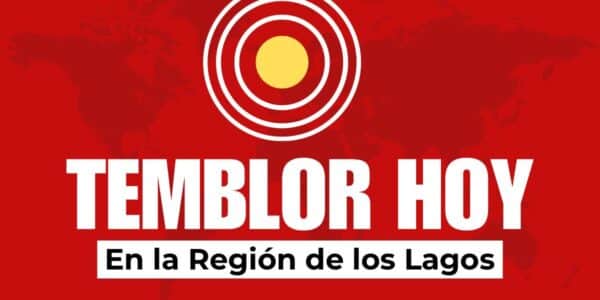 Temblor en Los Lagos