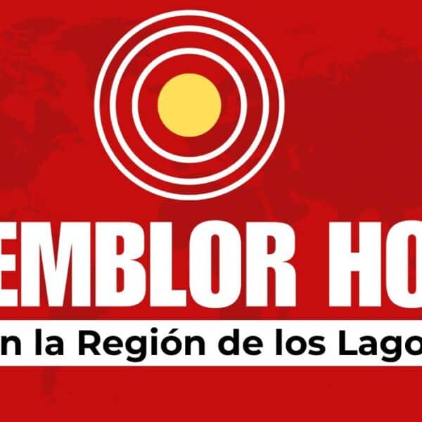 Temblor en Los Lagos