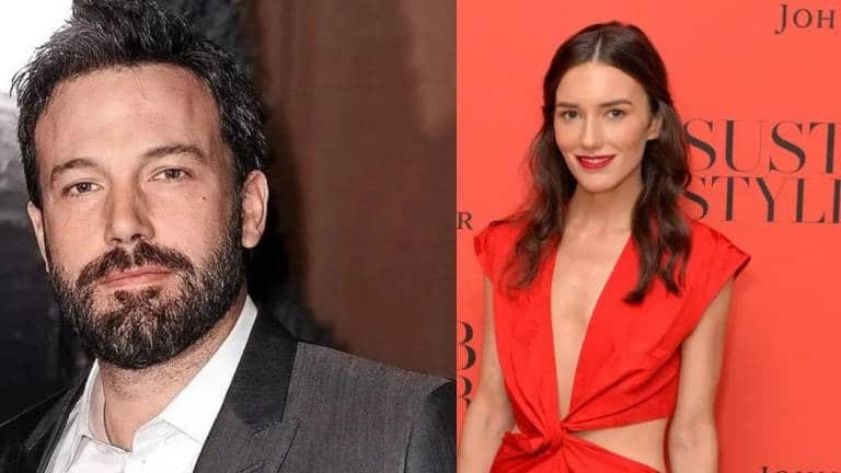 Ben Affleck y su nueva pareja.