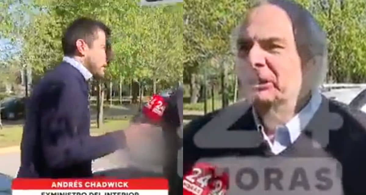 Andrés Chadwick vive sorpresivo momento