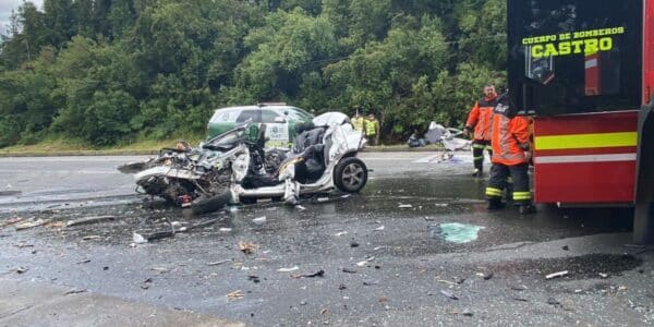 Grave accidente en Castro