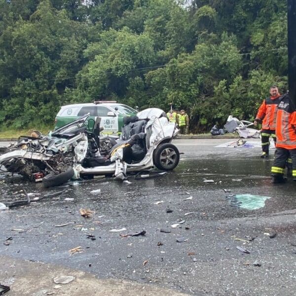 Grave accidente en Castro