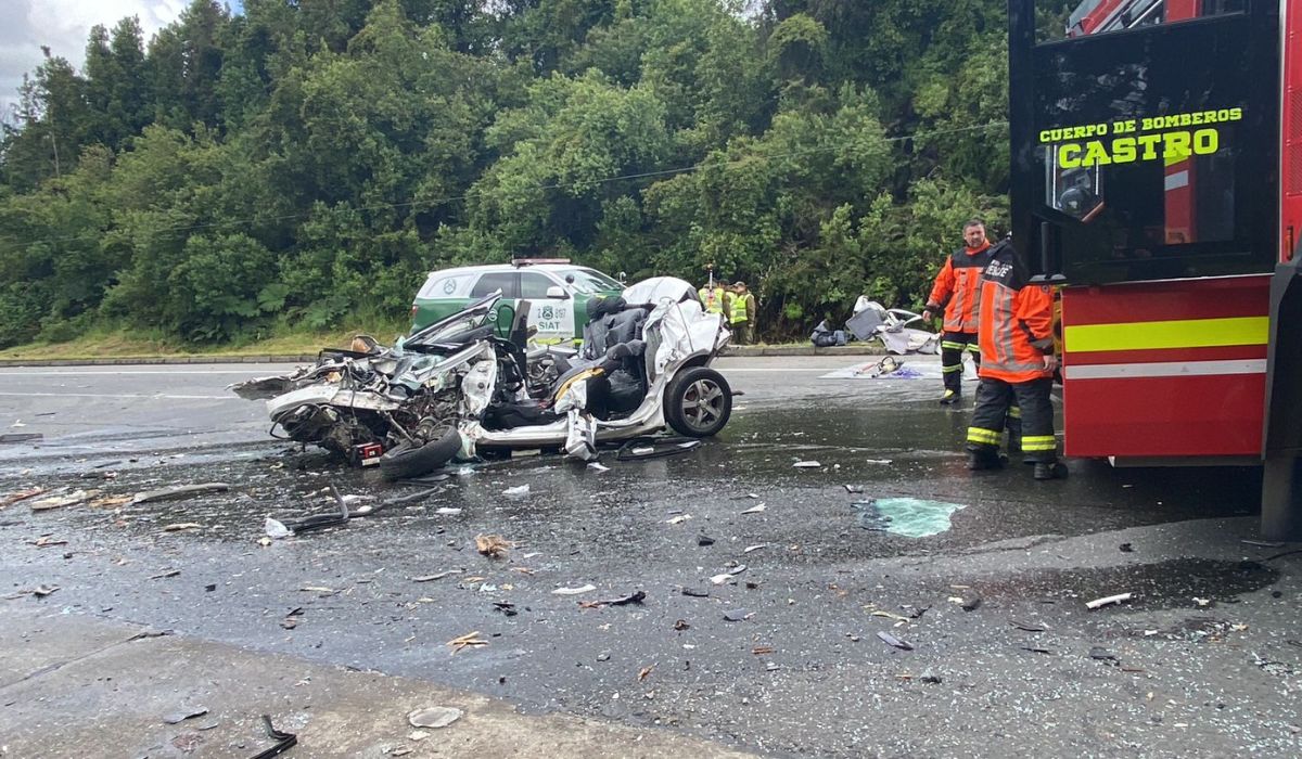 Grave accidente en Castro