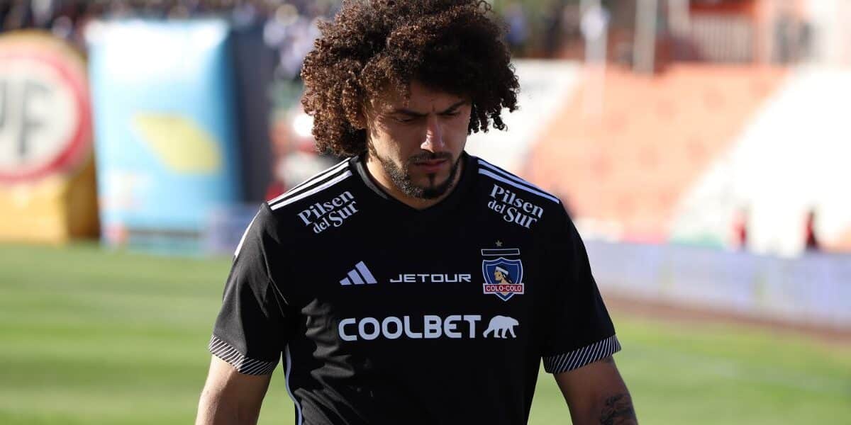 Maximiliano Falcón con Colo Colo