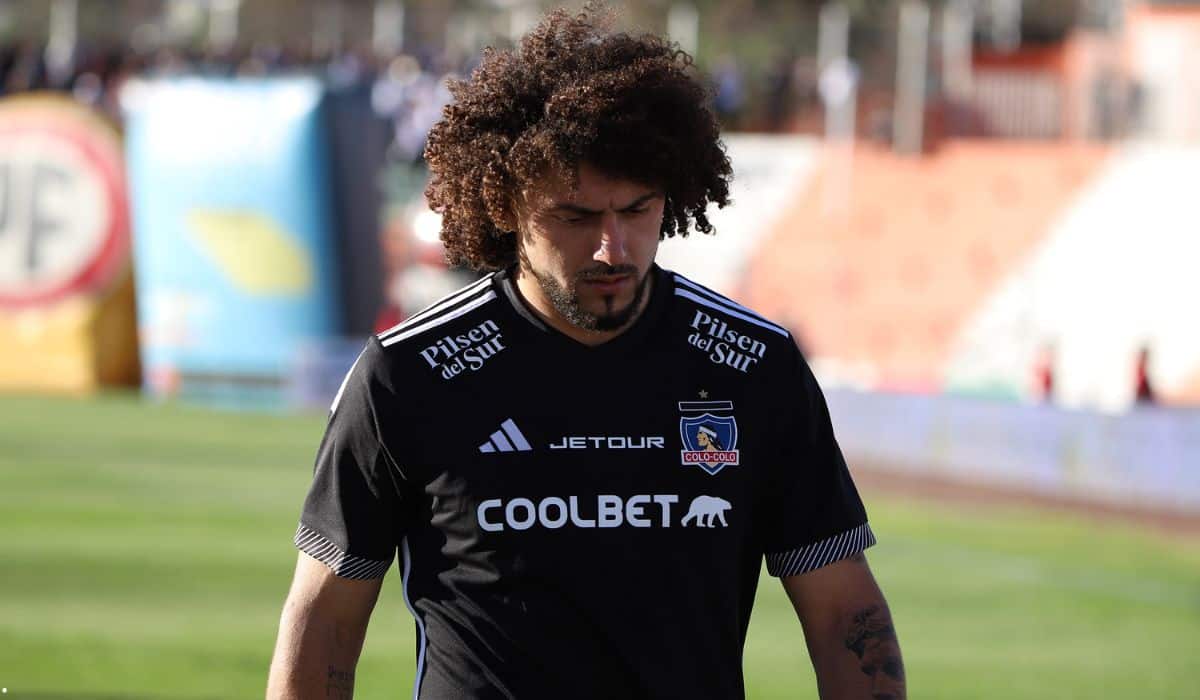 Maximiliano Falcón con Colo Colo