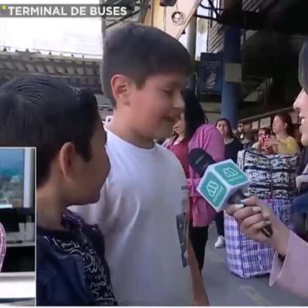 Mega emitió momento delicado con un niño