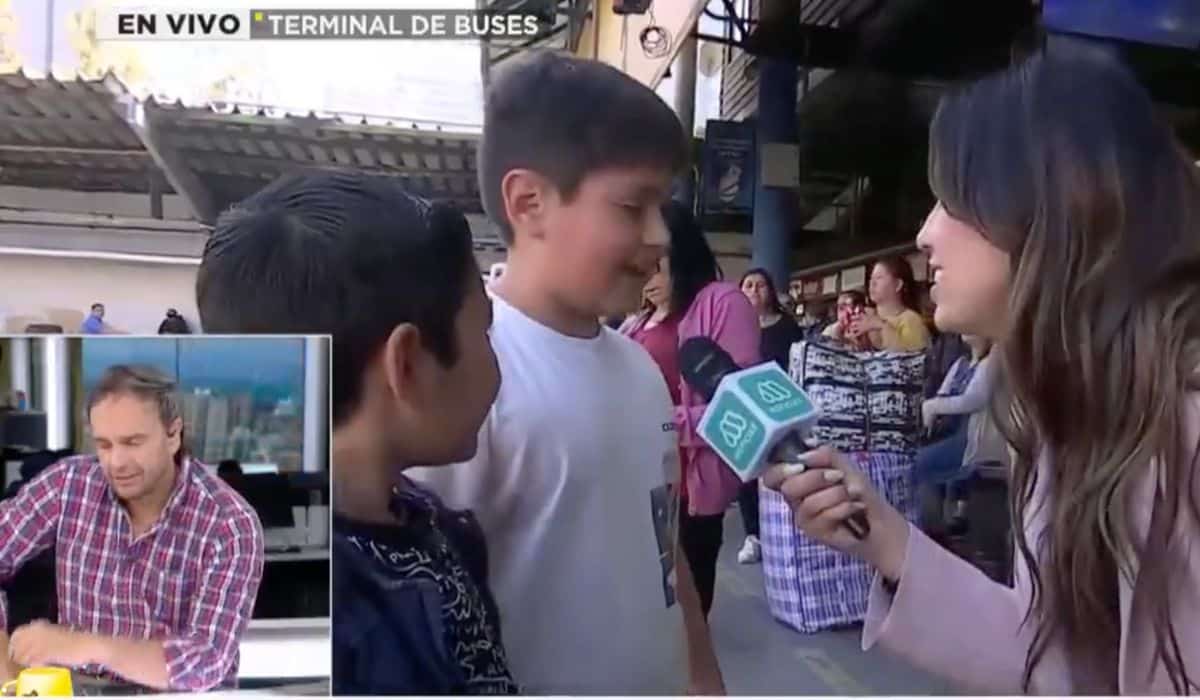 Mega emitió momento delicado con un niño