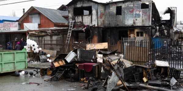 incendio en Villa Artesanía de Puerto Montt