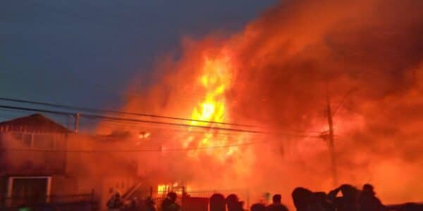 Incendio en Puerto Montt.