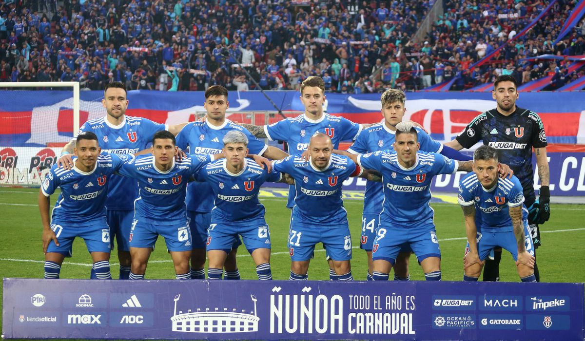 Universidad de Chile ante Palestino