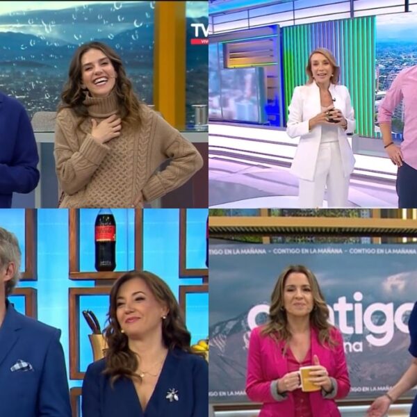 El rating de matinales estuvo reñido hoy jueves