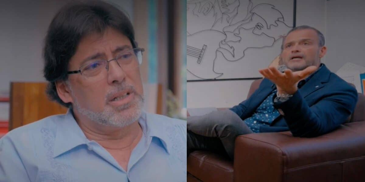 cruce entre Daniel Jadue y Iván Núñez