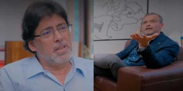 cruce entre Daniel Jadue y Iván Núñez