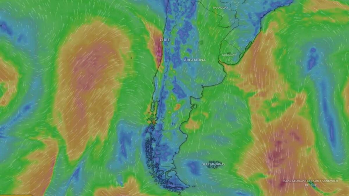 Sistema frontal esta semana