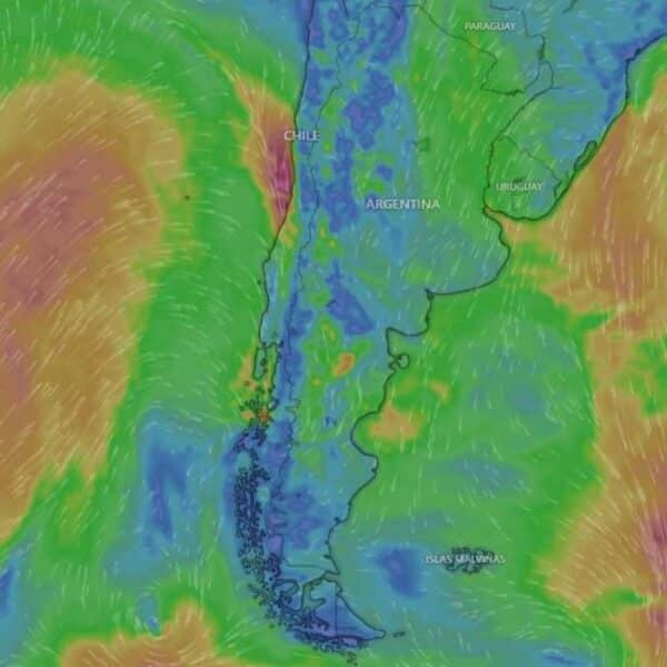 Sistema frontal esta semana