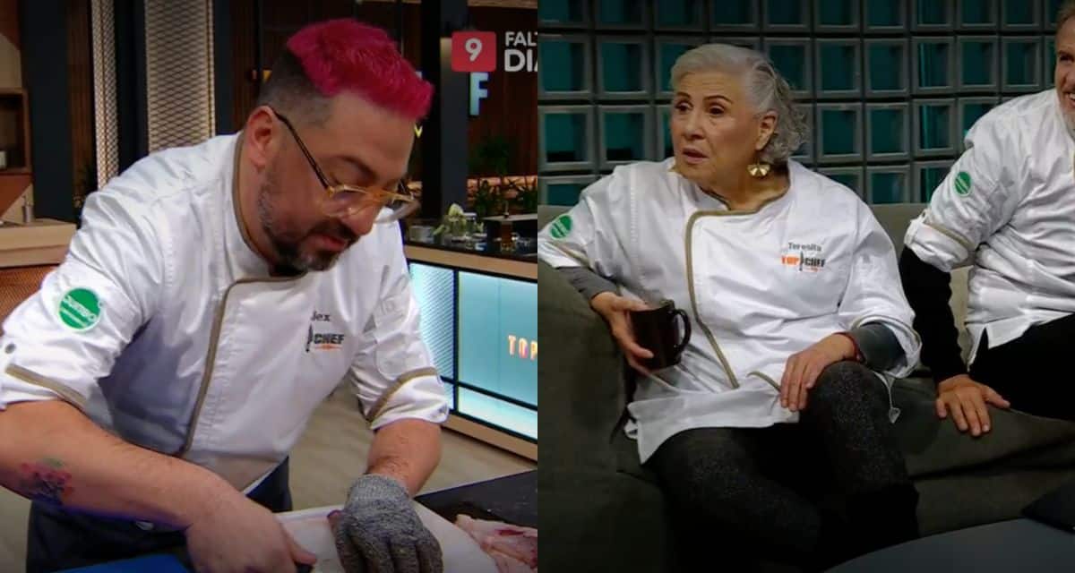 tenso momento entre Teresita Reyes y Alex Ortiz