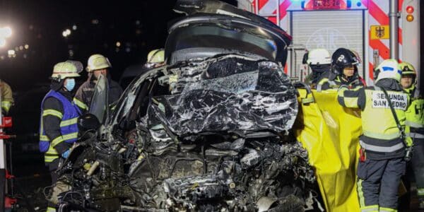 Accidente en Puente Llacolén