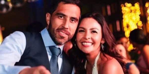 Claudio Bravo y Carla Pardo