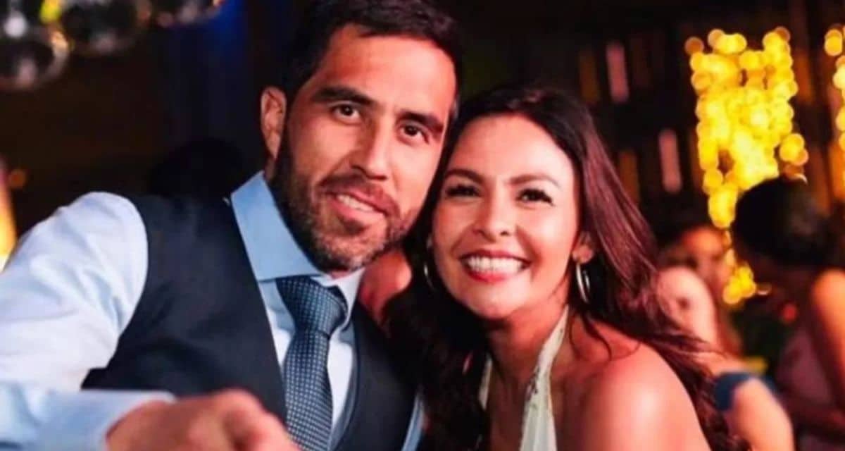 Claudio Bravo y Carla Pardo