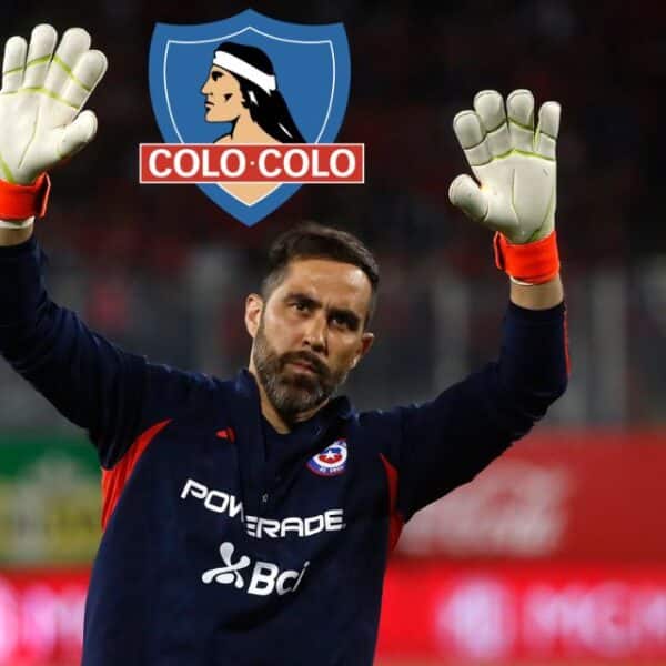 Claudio Bravo rechazado en Colo Colo