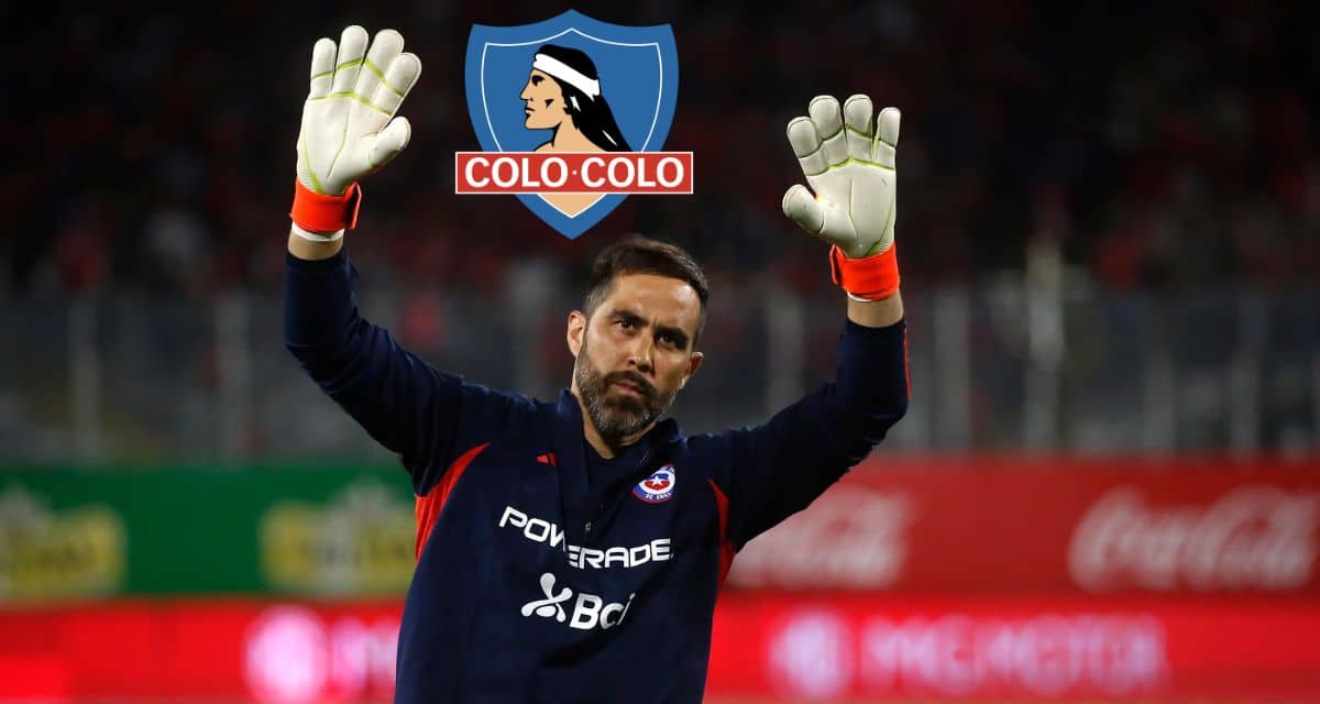 Claudio Bravo rechazado en Colo Colo